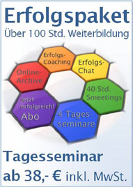 banner hoch erfolgspaket Das Erfolgsforum 2011 beginnt