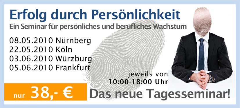 Erfolg durch Pers&ouml;nlichkeit