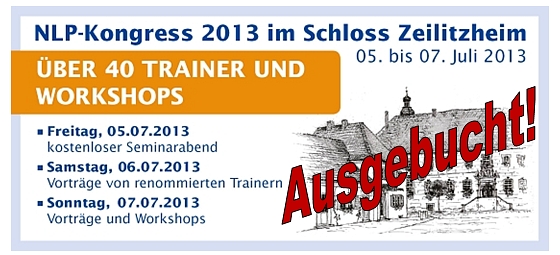 NLP-Kongress 2013 in Zeilitzheim