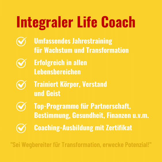 Integraler Life Coach Ausbildung