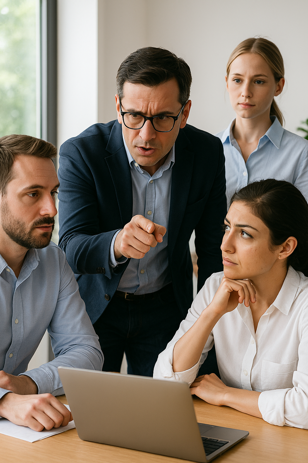 Veranschaulichung der drei Führungsstile nach Kurt Lewin