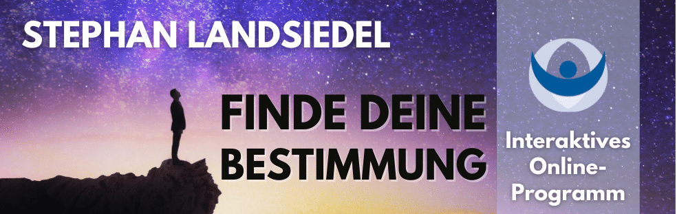 Banner Finde Deine Bestimmmung