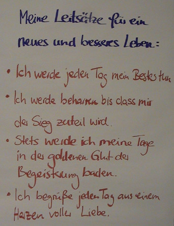 Flipchart Werte, Regeln und Vision 02