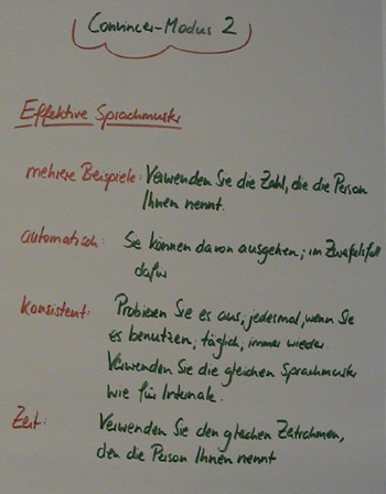 Flipchart Metaprogramme 23