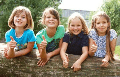 Gruppe von Kindern