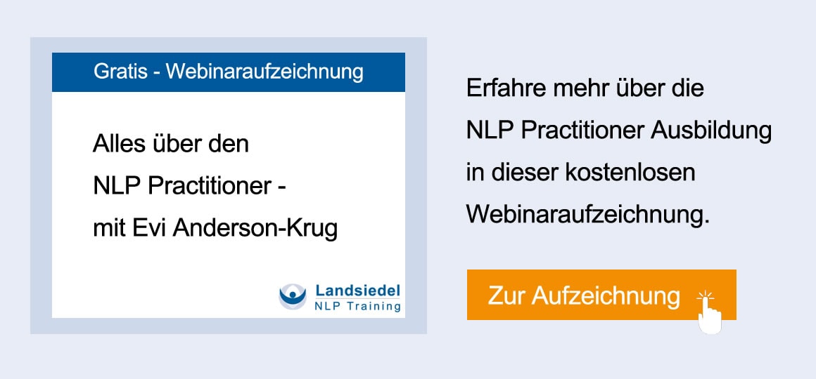 Online-Seminar NLP Practitioner