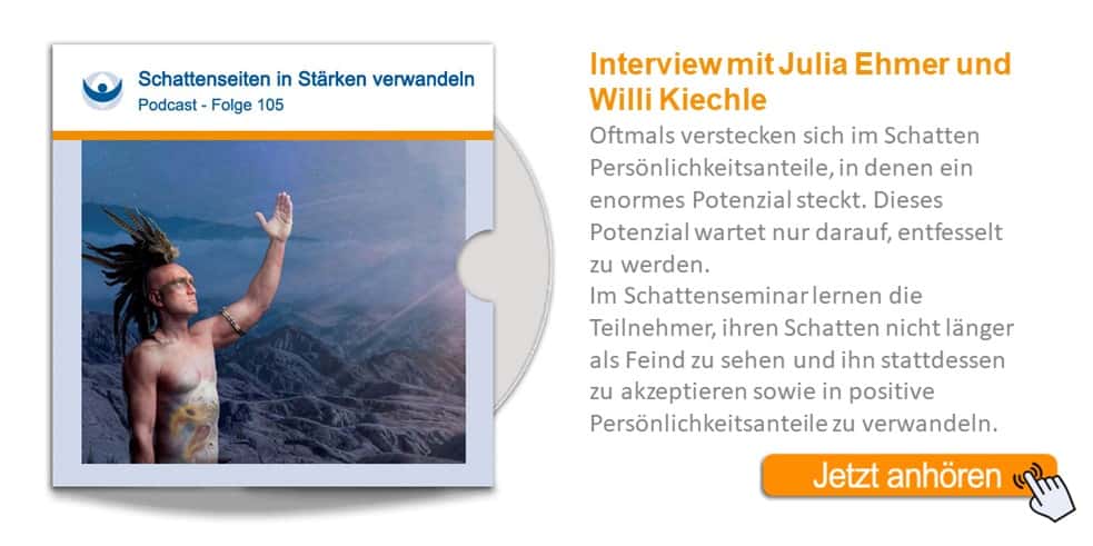 NLP Podcast 105: Schattenseiten in Stärken verwandeln – mit Julia Ehmer und Willi Kiechle NLP Podcast 105: Schattenseiten in Stärken verwandeln – mit Julia Ehmer und Willi Kiechle