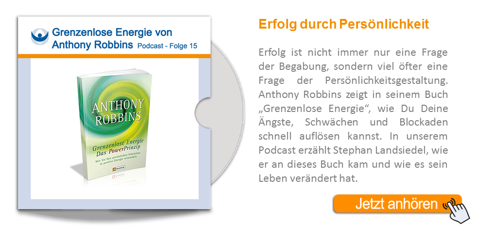 NLP Podcast 15: Grenzenlose Energie von Anthony Robbins