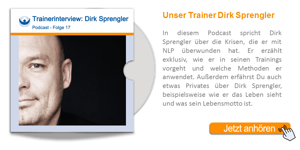 NLP Podcast 17: Trainerinterview mit Dirk Sprengler