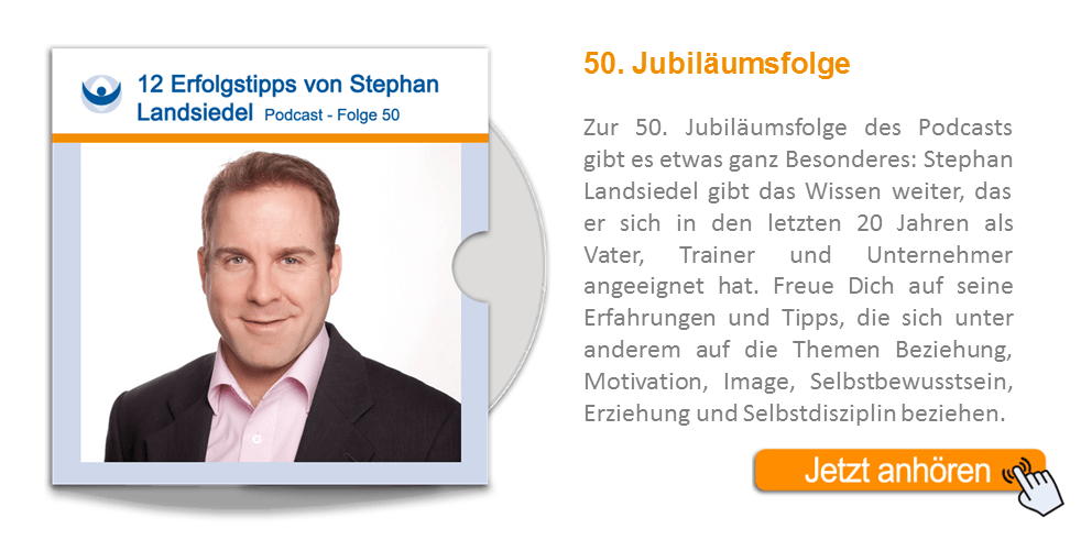 NLP Podcast 50: Jubiläumsfolge mit 12 Erfolgstipps von Stephan Landsiedel