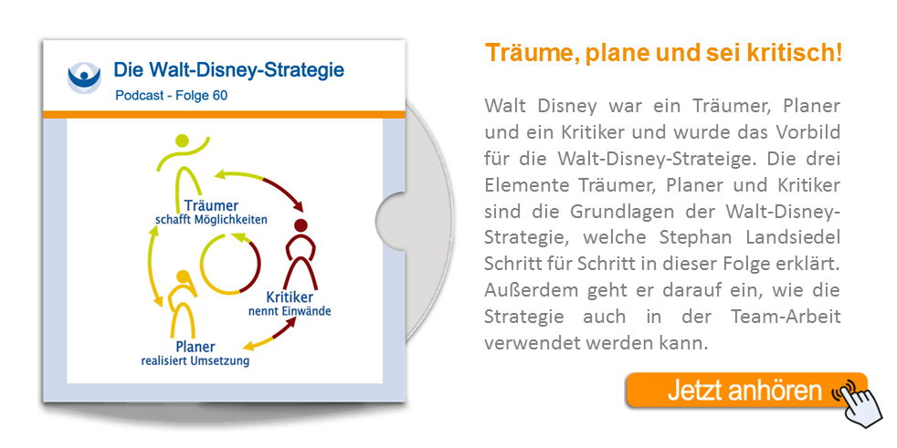 NLP Podcast 60: Walt-Disney-Strategie