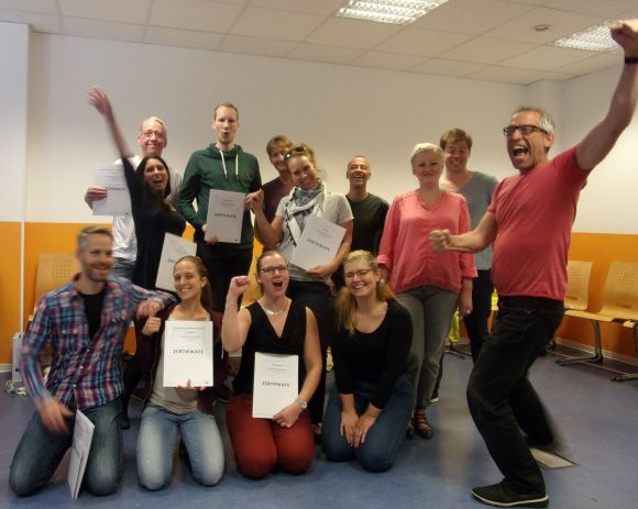 NLP Practitioner-Ausbildung Gruppenbild