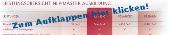 Tarif-Übersicht Vorschau