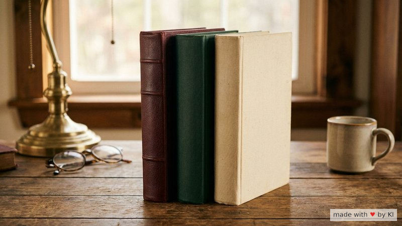 Drei Bücher nebeneinander auf einem Holzregal - Symbol für die drei Integrations-Schulen