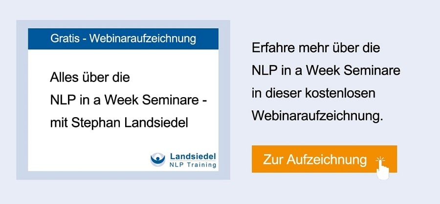 Webinar NLP in a Week Webinar NLP in a Week