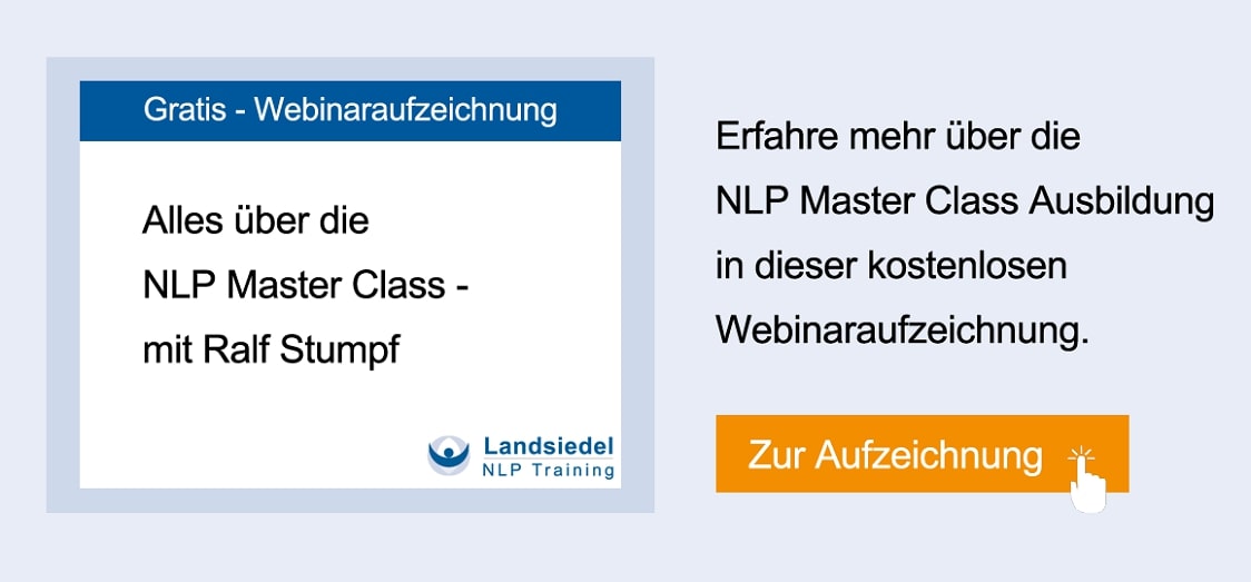 Online-Seminar NLP Master Class Online-Seminar NLP Master Class