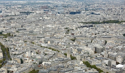 Überbevölkerung Großstadt Paris