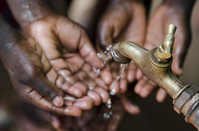Wasserhahn Afrika